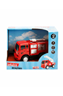Oyuncak Sürtmeli Sesli Işıklı İtfaiye Aracı URT012-005