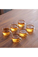 Brillant Cam Bardak Leo 6'lı Set 130 ml