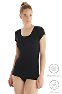 Blackspade Kadın Modal/Tencel Silver Tişört 1622.SYH