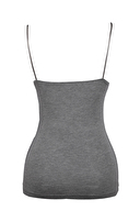 Blackspade Kadın Modal/Tencel Silver Atlet 1627.GRML