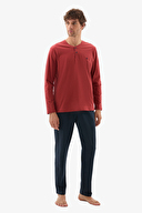Blackspade Erkek Pijama Takımı 40787.KRMZ/LAC