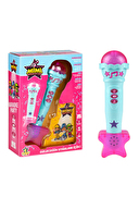 Mimi Karaoke Mikrofon Işıklı Müzikli