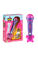 Mimi Karaoke Mikrofon Işıklı Müzikli