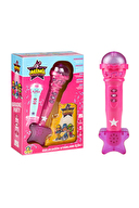 Mimi Karaoke Mikrofon Işıklı Müzikli