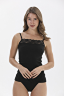 Yıldız Kadın Likralı Dantelli Atlet 2136