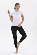 Yıldız Kadın Likralı Kısa Kollu Tişört Likralı 2140