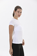 Yıldız Kadın Likralı Kısa Kollu Tişört Likralı 2140