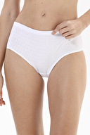 Yıldız Kadın Ribana Çizgili Biyeli Bato Külot 3585