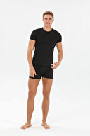 Yıldız Erkek Likralı Kısa Kollu Tişört 91