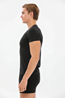 Yıldız Erkek Likralı Kısa Kollu Tişört 91