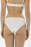Yıldız Kadın Likralı Beli Dantelli Bikini Külot 3523