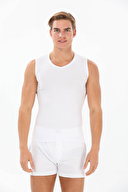 Yıldız Erkek Süper İnce V Yaka Sıfır Kol Atlet 123