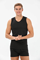 Yıldız Erkek Süper İnce V Yaka Sıfır Kol Atlet 124