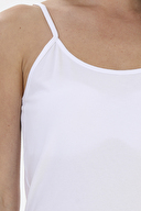 Yıldız Kadın Likralı İp Askılı Biyeli Atlet 2170