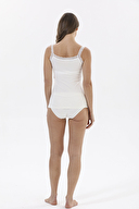 Yıldız Kadın Likralı Dantelli Askılı Atlet 2282