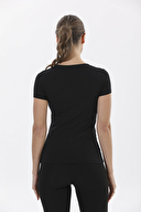 Yıldız Kadın Likralı V Yaka Kısa Kollu 2371