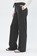 First Company Denim Kadın Çizgili Pantolon 2524BS104393