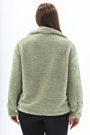 First Company Kadın Peluş Ceket 2524BS109419