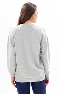 First Company Denim Kadın Nakışlı Oversize Sweatshirt 2524BS130244