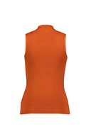 First Company Kadın Kolsuz Dik Yaka Kazak 2524BS110121