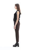 First Company Kadın V Yaka Triko Yelek 2524BS114148