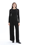 First Company Denim Kadın Düğme Detaylı Bluz 2524BS110252