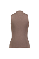 First Company Kadın Kolsuz Dik Yaka Kazak 2524BS110121