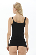 Öts Kadın Likralı Dantel Askılı Atlet 3050