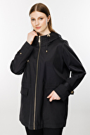 Ekol Kadın Büyük Beden Pardesü 06684