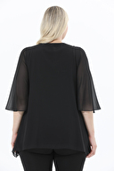 Ekol Kadın Büyük Beden Bluz 01144