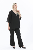 Ekol Kadın Büyük Beden Bluz 01144