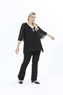 Ekol Kadın Büyük Beden Bluz 01144