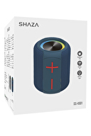SHAZA Taşınabilir Bluetooth Hoparlör IPX6 Suya Dayanıklı - 6W Ses Çıkışı Mavi