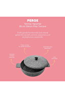 Emsan Perge Döküm Pilav Tencere 28 cm