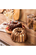 Emsan 50. Yıl Kek Kalıbı Gold 23x10 cm