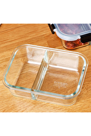 Emsan Twin Borosilikat Saklama Kabı 980 ml