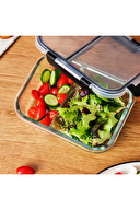 Emsan Twin Borosilikat Saklama Kabı 980 ml