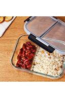 Emsan Twin Borosilikat Saklama Kabı 1360 ml