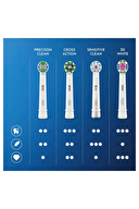 Oral B Gulliver Cross Active Şarjlı Diş Fırçası Yedek Başlığı 6'lı