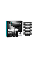 Gillette Mach3 4lü Bıçak Charcoal