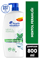 Head and Shoulders Mentol Ferahlığı Şampuan 800 ml