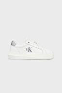 Calvin Klein Jeans Kadın Chunky Cupsole Lth Silver Ayakkabı YW0YW0187602R