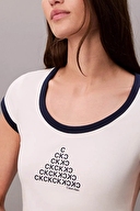 Calvin Klein Jeans Kadın Tişört LV047C258G