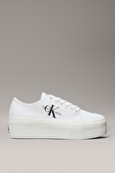 Calvin Klein Jeans Kadın Flatform+ Cupsole Low TXT Ayakkabı YW0YW0103301T