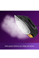 Philips Azur DST7511/80 7500 Serisi Siyah 3200 W Buharlı Ütü