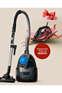 Philips 4000 Serisi FC9332/07 Toz Torbasız Süpürge + Philips 7000 Serisi DST7022/40 Buharlı Ütü