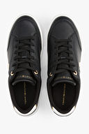 Tommy Hilfiger Kadın Essential Chic Court Sneaker Ayakkabı FW0FW08322BDS