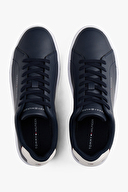 Tommy Hilfiger Erkek Th Court Lth Detail Ess Ayakkabı FM0FM05367DW5