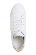 Tommy Hilfiger Kadın Platform Court Metallics Ayakkabı FW0FW08648YBS