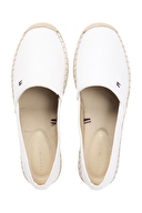 Tommy Hilfiger Kadın Flag Canvas Espadrille Ayakkabı FW0FW08541YBL
